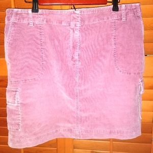J Jill cargo corduroy skirt